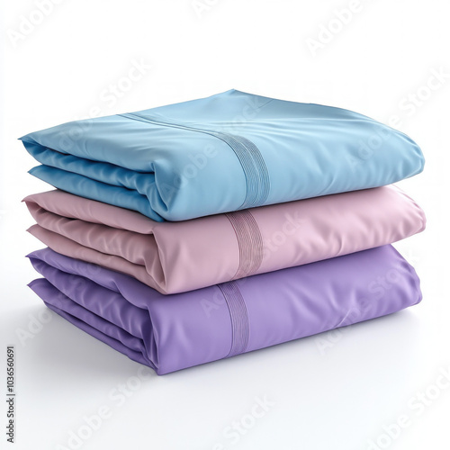 Bed Sheets Isolated