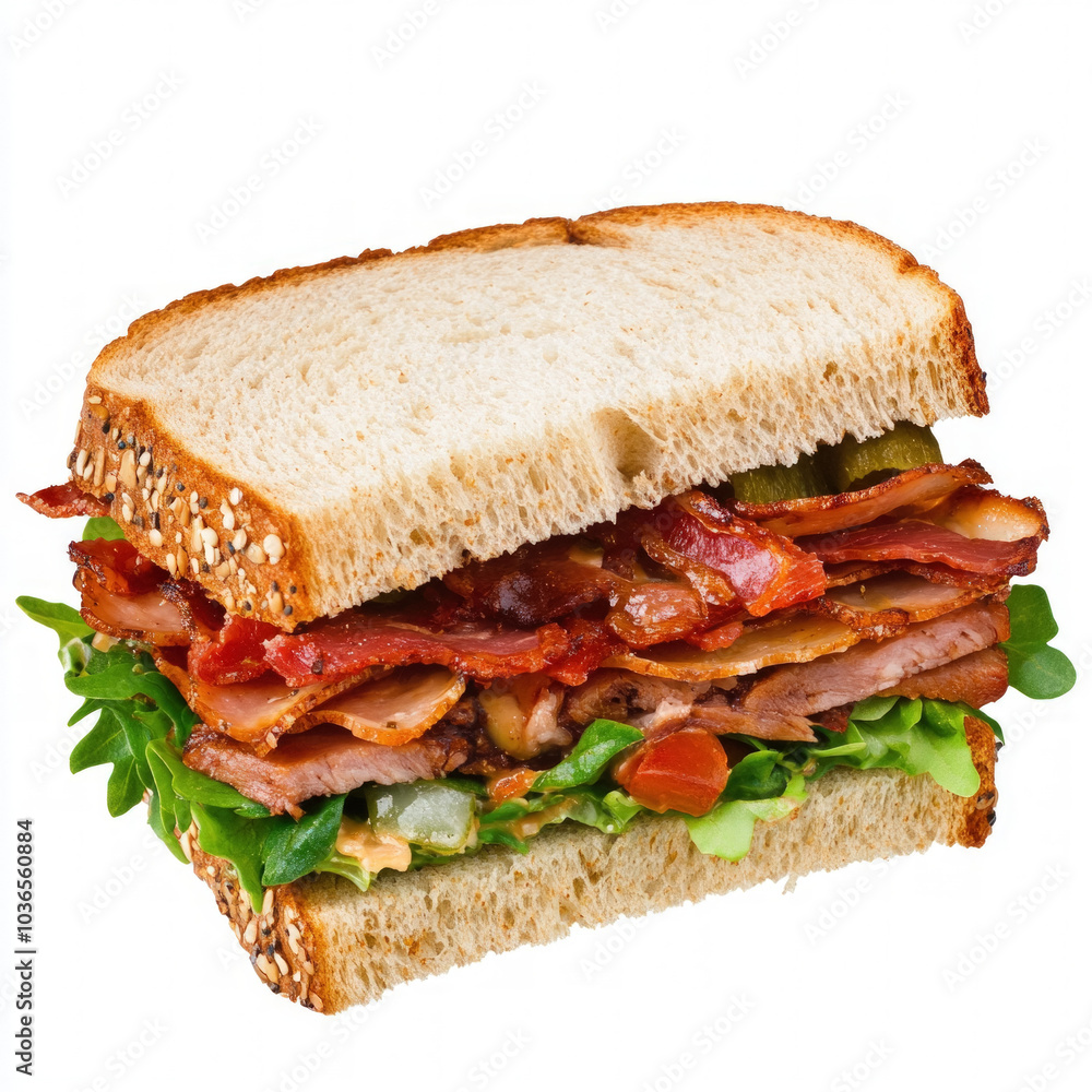 Bite Sandwich Isolated