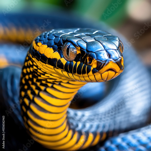 Cobra Snake Isolated