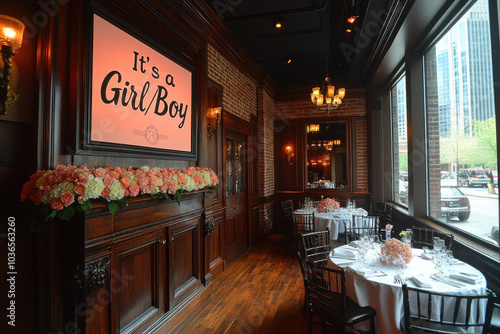 Elegant Indoor Baby Shower ...