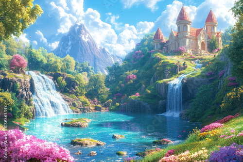 Fairytale Scene With A Spar...