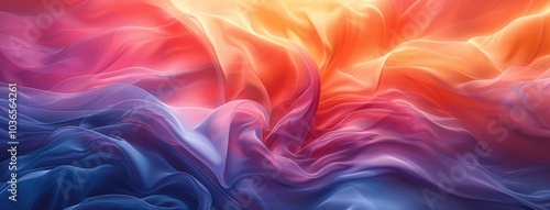 Vibrant Colorful Wave Background for Creative Projects