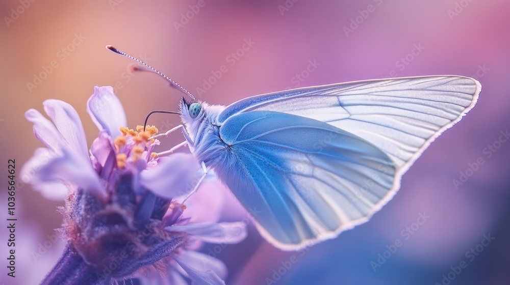 Delicate Butterfly on a Flower Delicate Butterfly on a Flower