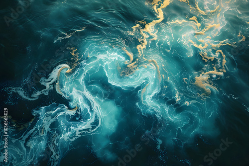 Abstract background and texture, Net Zero, and Carbon Neutral Concepts. AI Generative