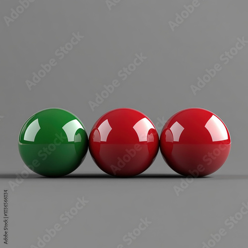 Snooker Balls Isolated