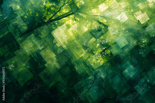 Abstract background and texture, Net Zero, and Carbon Neutral Concepts. AI Generative