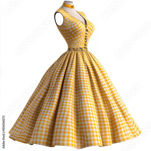 Sun Dress Isolated