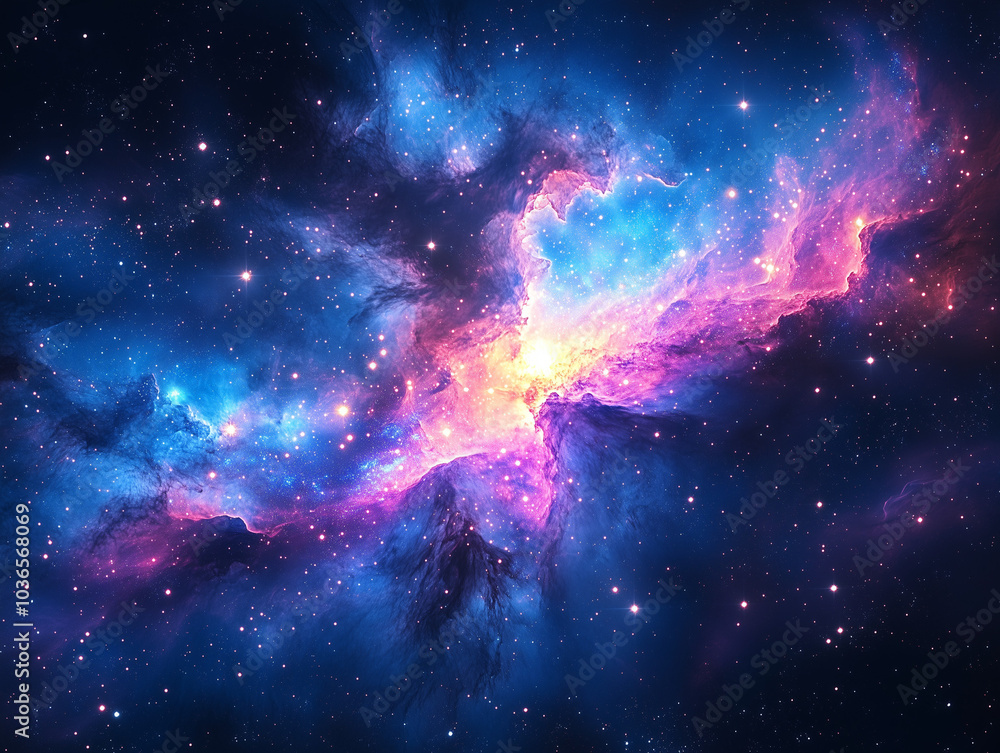 Naklejka premium galaxy