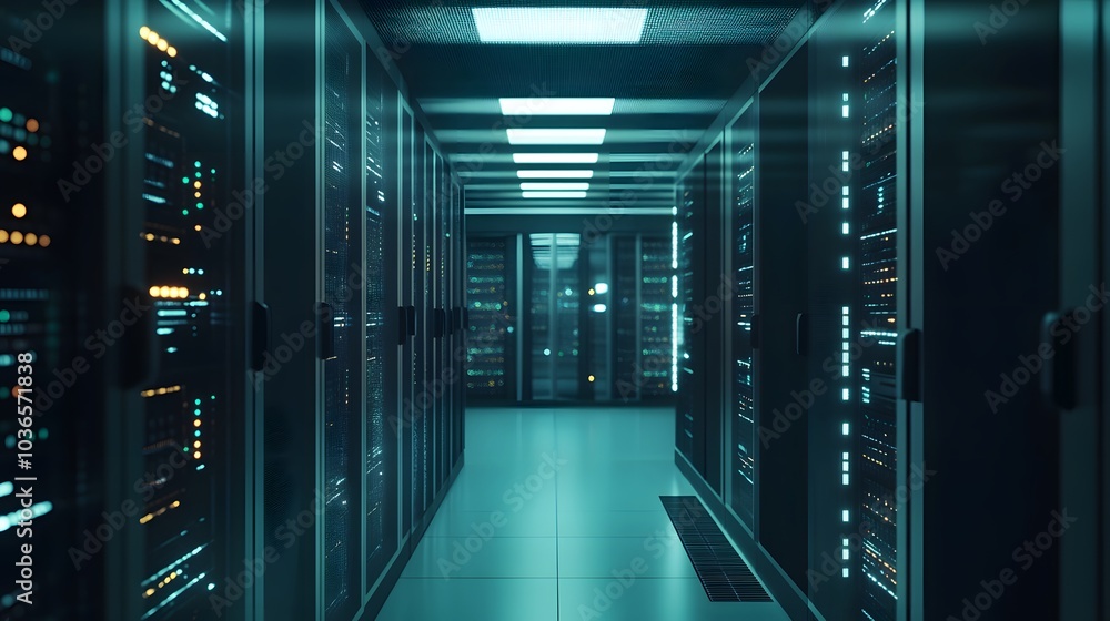 Server room. Server room.