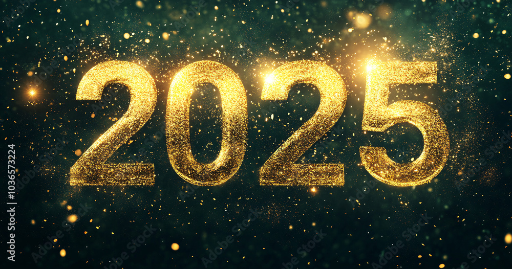 New Years Eve 2025 holiday background with fir branches, christmas balls, gift box and lights
New Years Eve 2025 holiday background with fir branches, christmas balls, gift box and lights