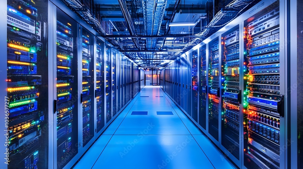 Server room. Server room.