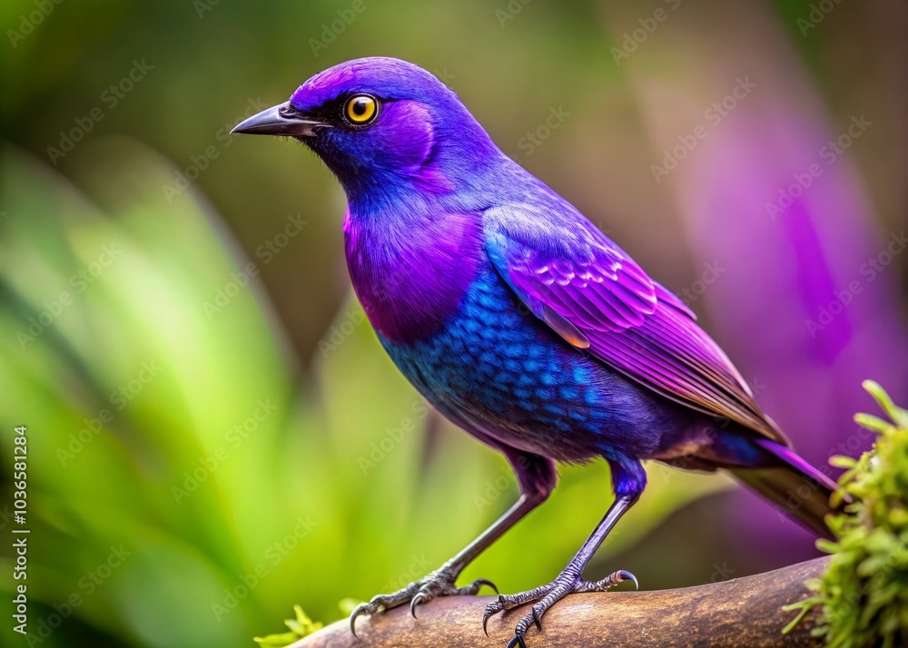 Witness the regal beauty of purple birds, a vibrant spectacle in nature's tapestry. Witness the regal beauty of purple birds, a vibrant spectacle in nature's tapestry.