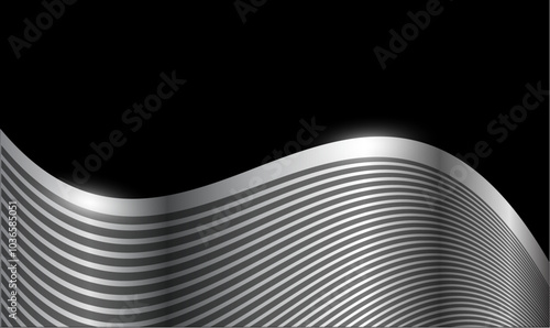 Silver black abstract backg...