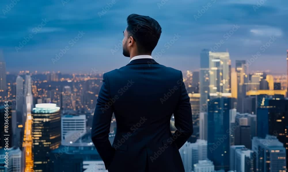 man looking at the city, person in the city man looking at the city, person in the city