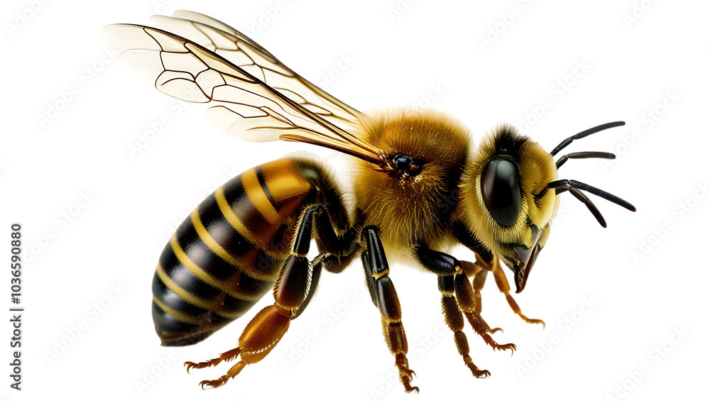 bee on a white background cut out, bee on a transparent backgorund bee on a white background cut out, bee on a transparent backgorund