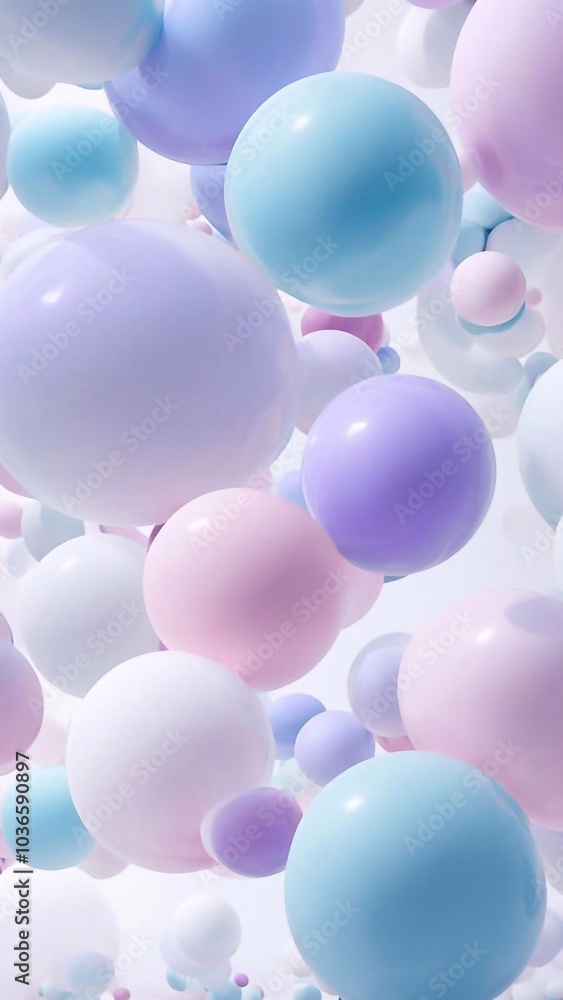 Dreamy Balloon Background Dreamy Balloon Background