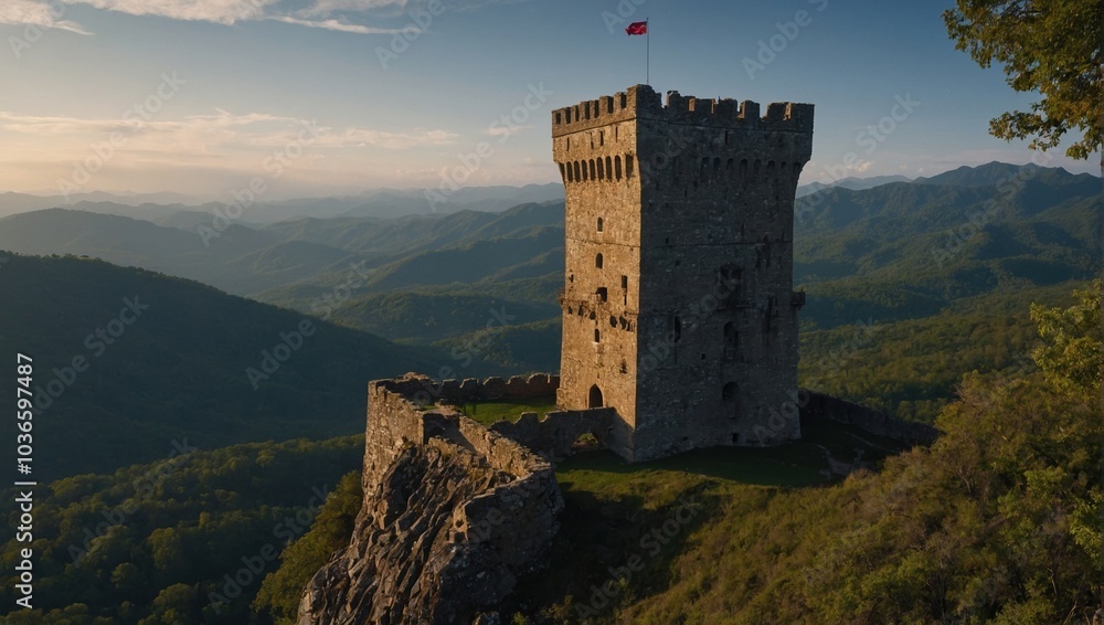 The archer tower serves as a cultural treasure, showcasing the history of the region The archer tower serves as a cultural treasure, showcasing the history of the region