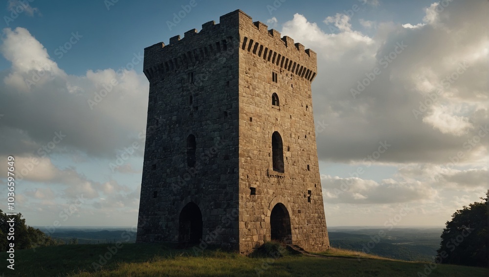 The archer tower serves as a gathering place for local events and festivals The archer tower serves as a gathering place for local events and festivals