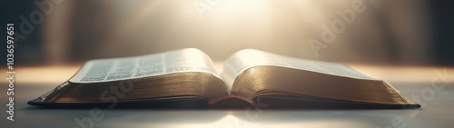 Open Bible showcasing the Book of Galatians, highlighting its teachings and significance in Christian faith.