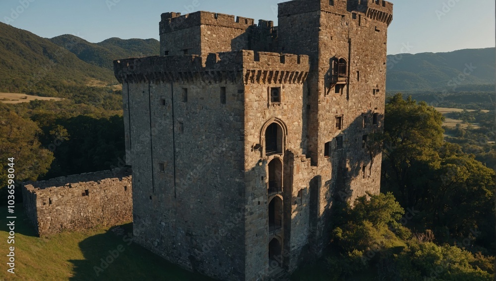 The archer tower invites exploration of its fascinating history The archer tower invites exploration of its fascinating history