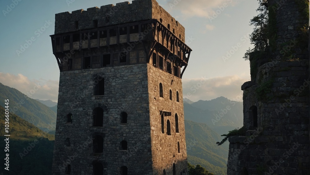 The archer tower invites visitors to discover its rich history and charm The archer tower invites visitors to discover its rich history and charm