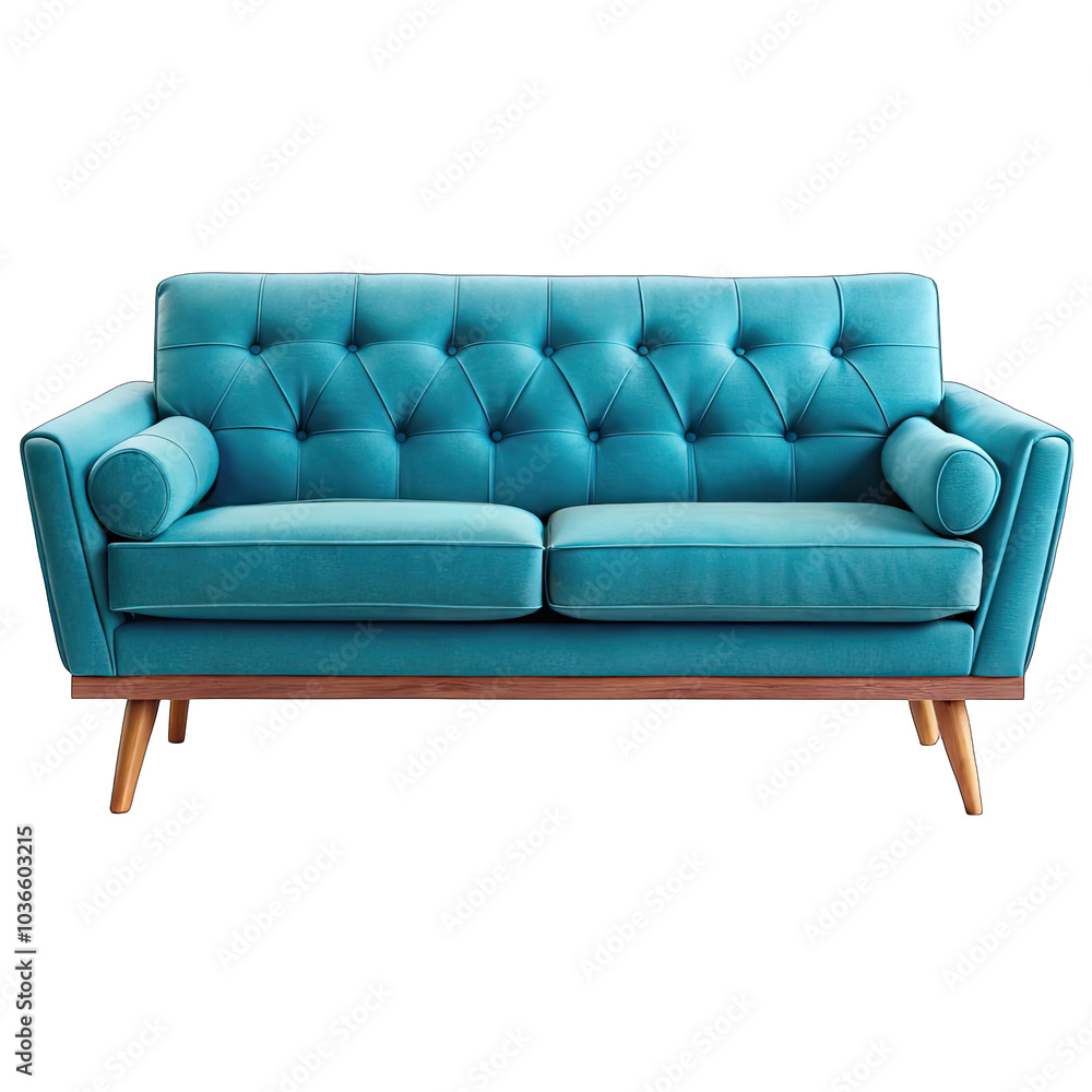 sofa isolated on white background