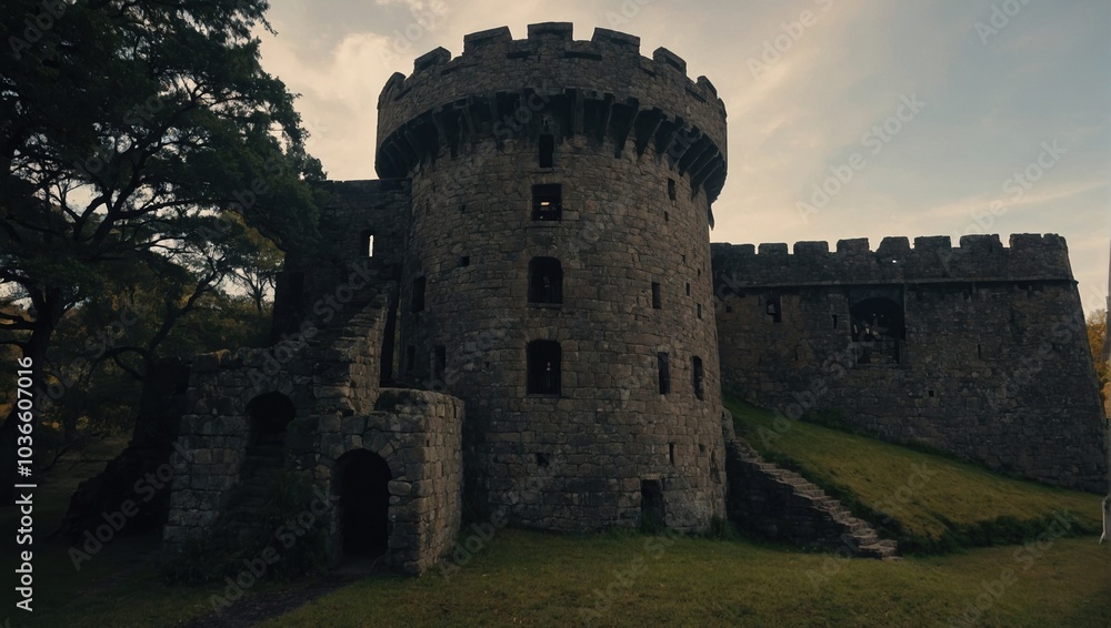 The archer tower is a cherished site for weddings and special events The archer tower is a cherished site for weddings and special events