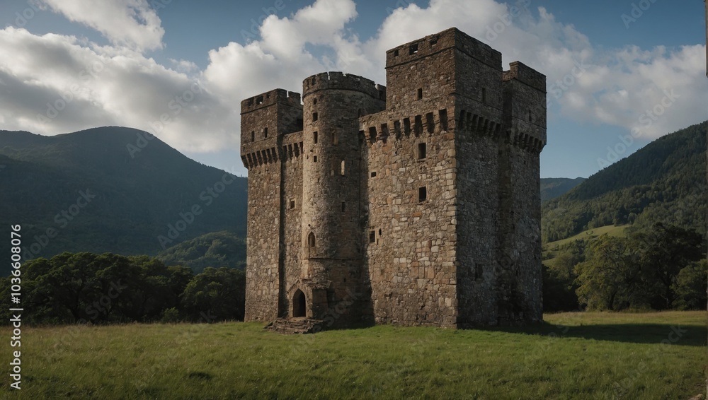 The archer tower is a destination for history enthusiasts The archer tower is a destination for history enthusiasts