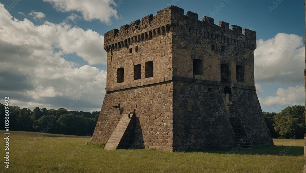 The archer tower is a historical landmark worth visiting The archer tower is a historical landmark worth visiting