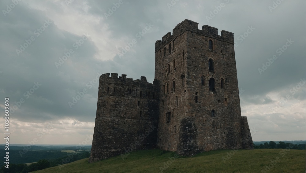 The archer tower is a historical landmark, showcasing rich culture The archer tower is a historical landmark, showcasing rich culture