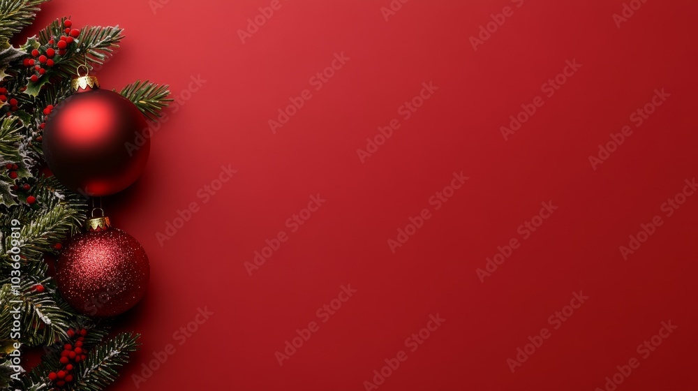 custom made wallpaper toronto digitalA red background with two red ornaments on it