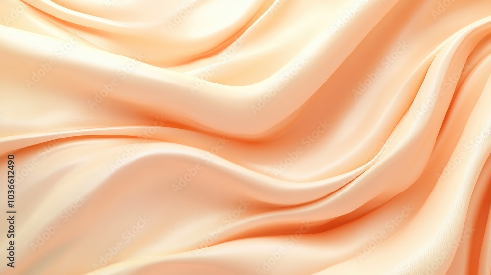 A light pastel peach background with gentle, fluid waves, creating a sense of serenity and visual comfort A light pastel peach background with gentle, fluid waves, creating a sense of serenity and visual comfort