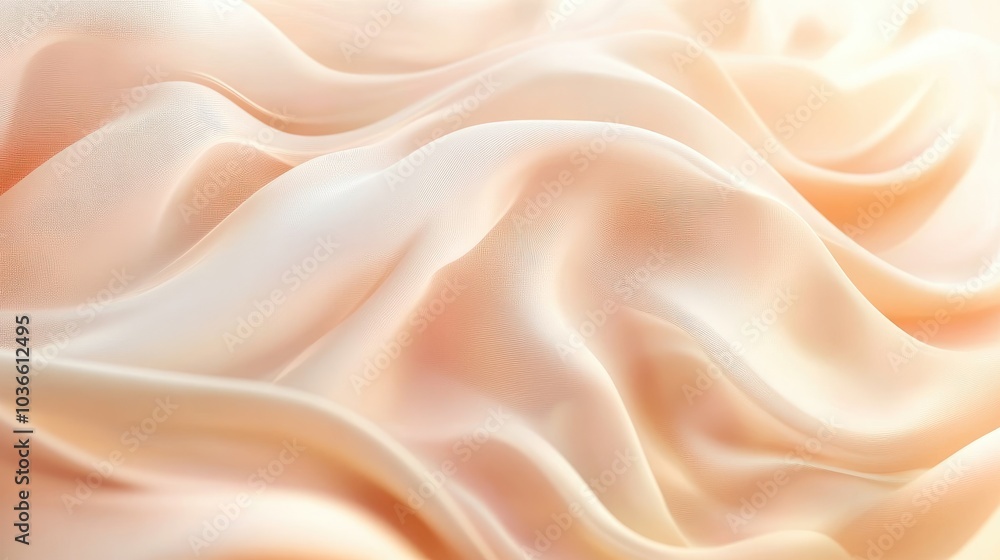 A light pastel peach background with gentle, fluid waves, creating a sense of serenity and visual comfort A light pastel peach background with gentle, fluid waves, creating a sense of serenity and visual comfort