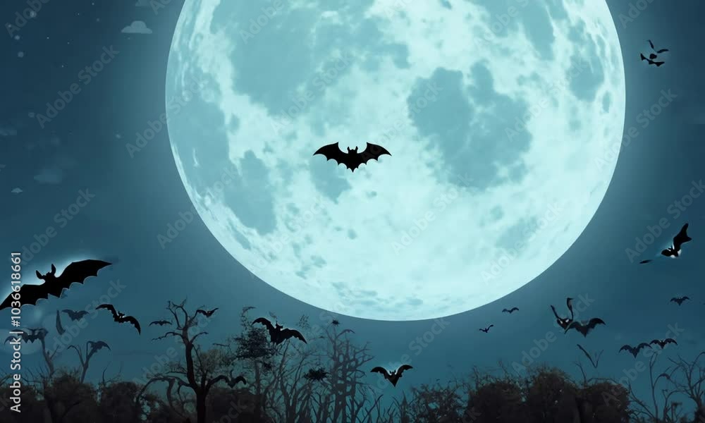 halloween background with bats halloween background with bats