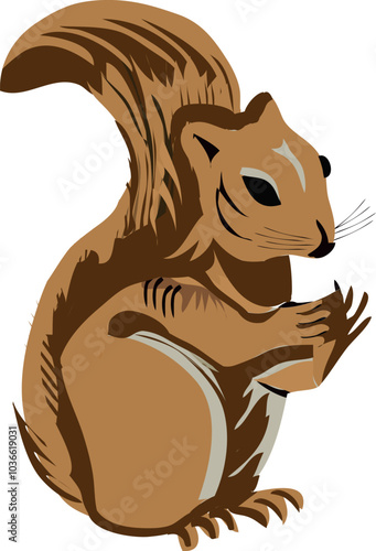 ardillas which is translated as A animal. grey squirrel. sciurus carolinensis.