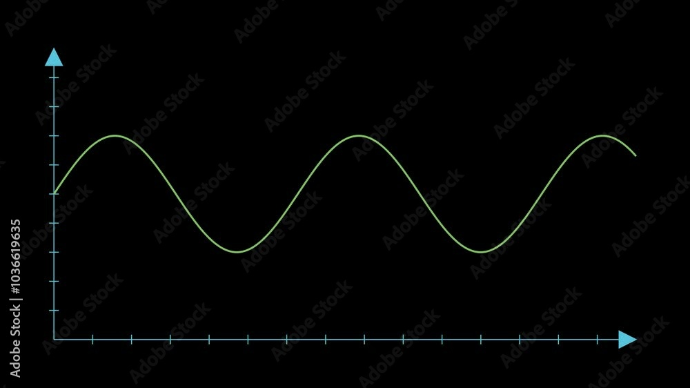 A sine wave is a smooth, repetitive oscillation that follows a sinusoidal curve. It's characterized by its amplitude, frequency, and phase, and is fundamental in mathematics, physics, and engineering