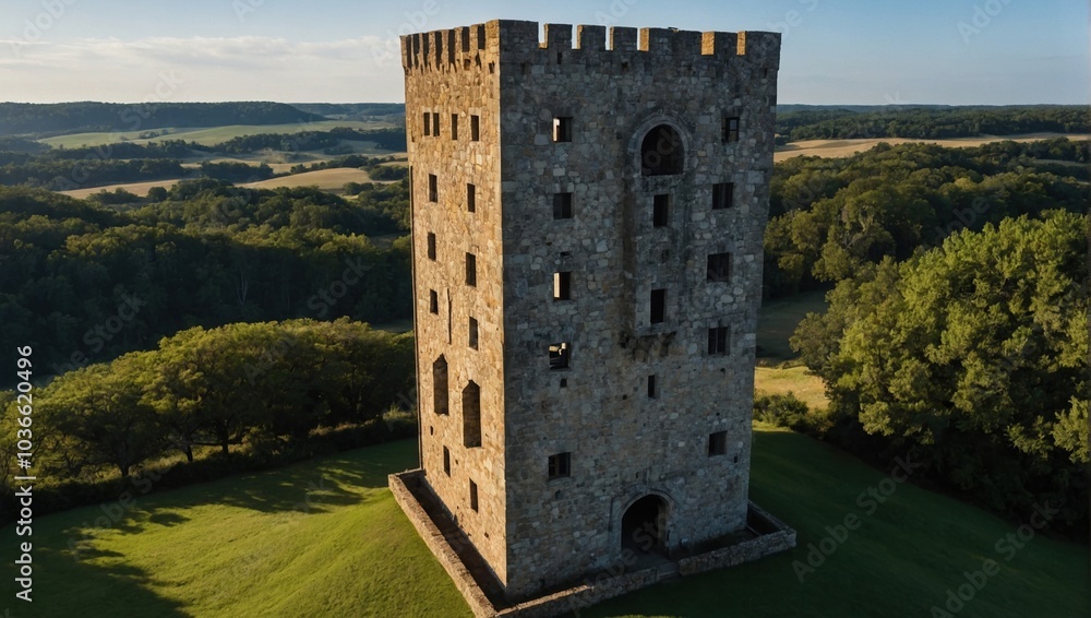 The archer tower is a tranquil haven for those seeking peace and quiet The archer tower is a tranquil haven for those seeking peace and quiet