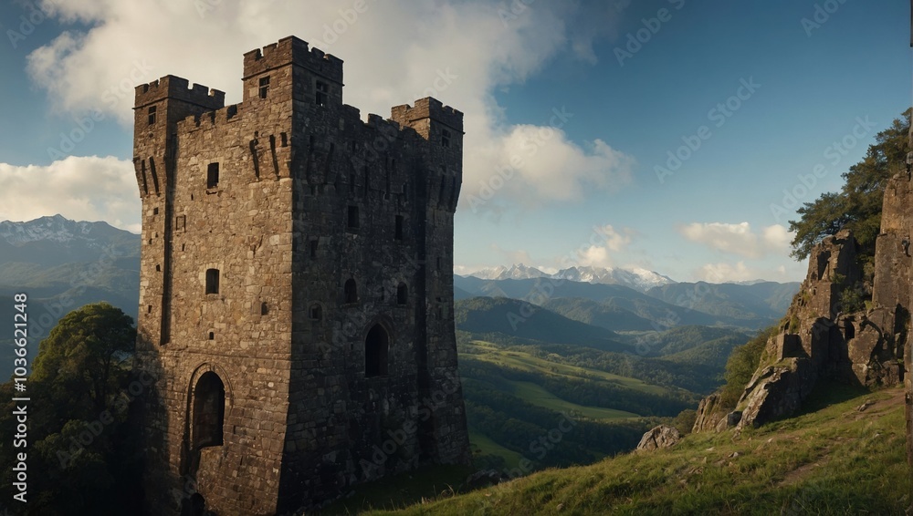 The archer tower is a vibrant part of the town's identity The archer tower is a vibrant part of the town's identity