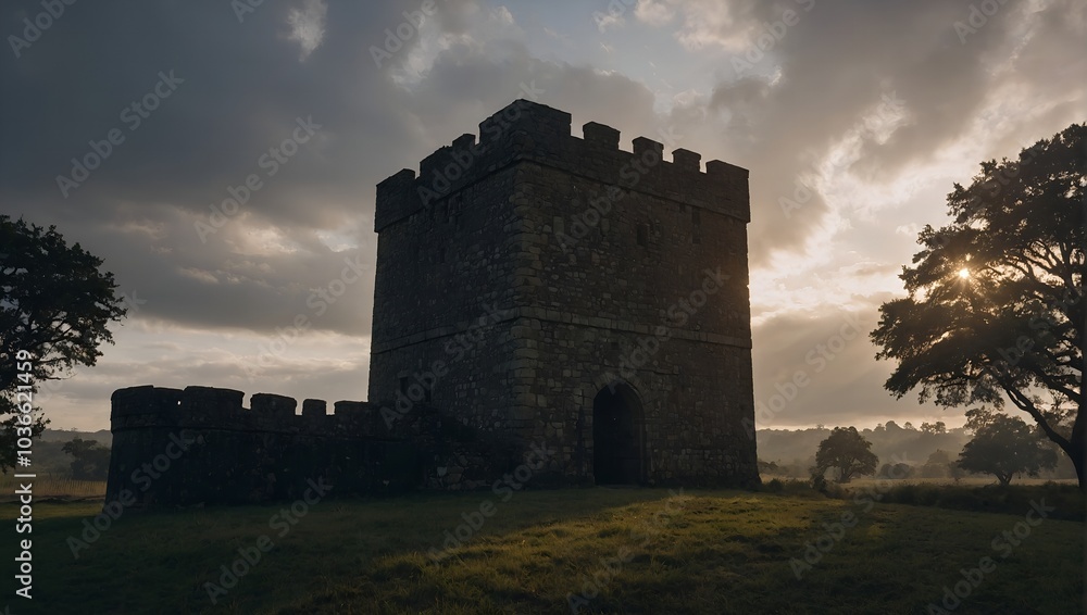 The archer tower is an architectural marvel to behold The archer tower is an architectural marvel to behold