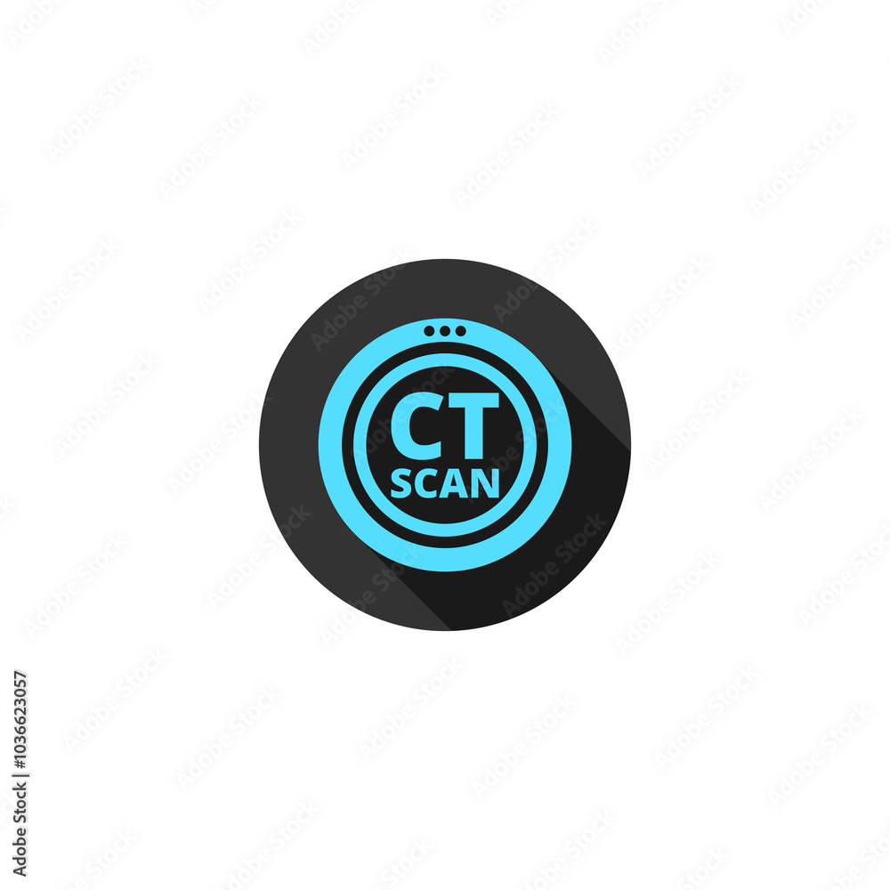 CT scan icon isolated on transparent background CT scan icon isolated on transparent background