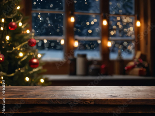 An inviting Christmas background perfect for holiday posters and cards.