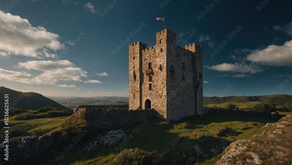 The archer tower is steeped in history The archer tower is steeped in history