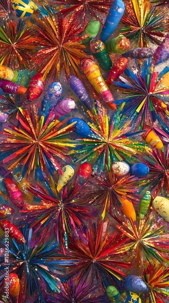 Colorful christmas stars background Colorful christmas stars background