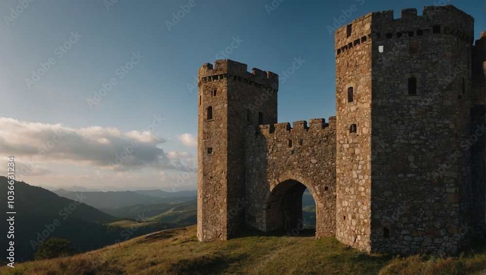 The archer tower offers a glimpse into the rich history of the area The archer tower offers a glimpse into the rich history of the area