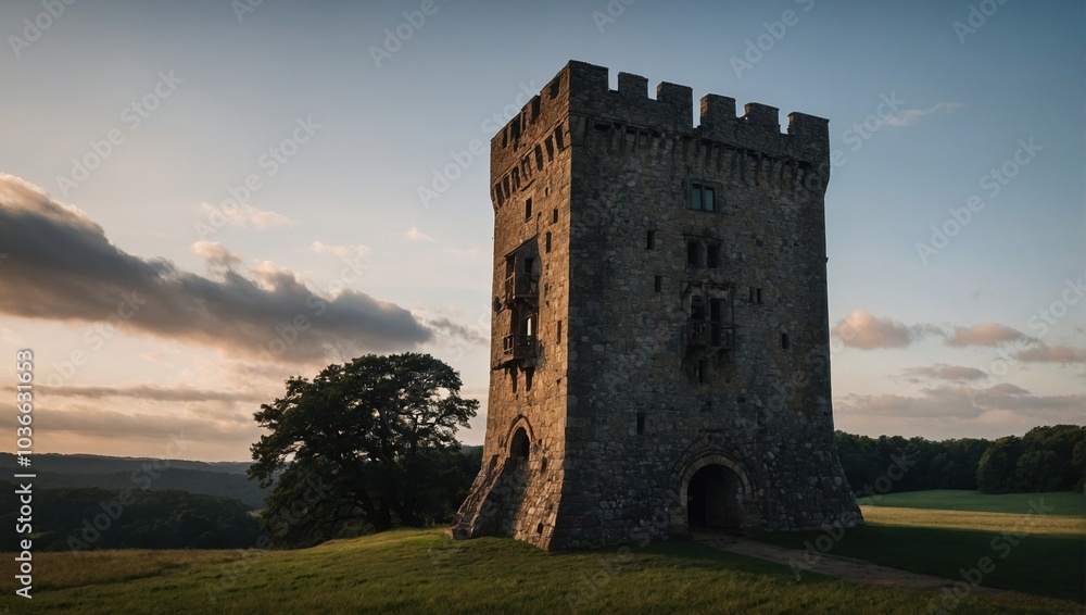 The archer tower offers a peaceful place to reflect The archer tower offers a peaceful place to reflect