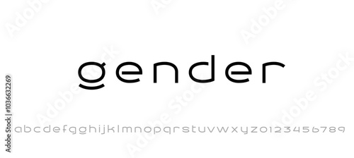 Tech digital font cyber alphabet made future style