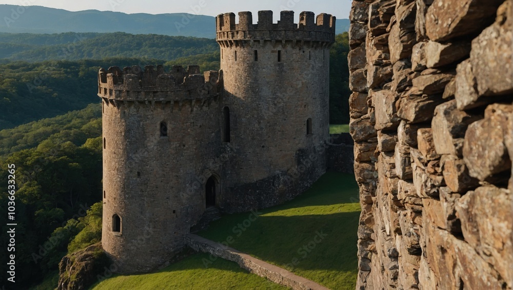 The archer tower offers a unique blend of nature and history The archer tower offers a unique blend of nature and history