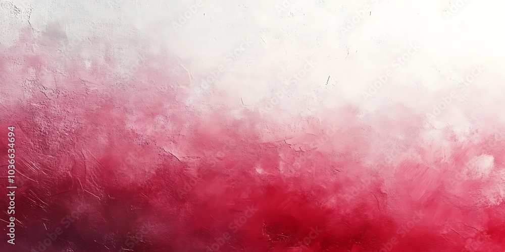 Fototapeta premium Abstract red grunge background with space for your text