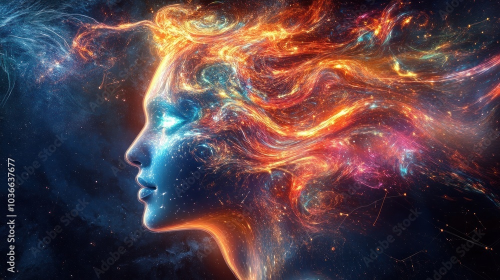 Radiant Cosmic Winds with Celestial Whorls Radiant Cosmic Winds with Celestial Whorls