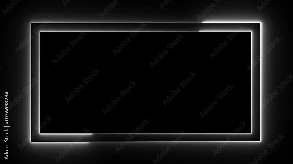 neon border frame, white glowing border, rectangle, square, frame, black screen frame, border black screen, glowing frame, glowing border neon border frame, white glowing border, rectangle, square, frame, black screen frame, border black screen, glowing frame, glowing border